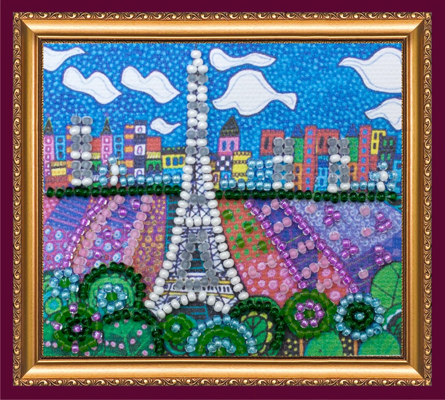 Magnets Bead Embroidery Kit Magnets Bead embroidery kit Paris
