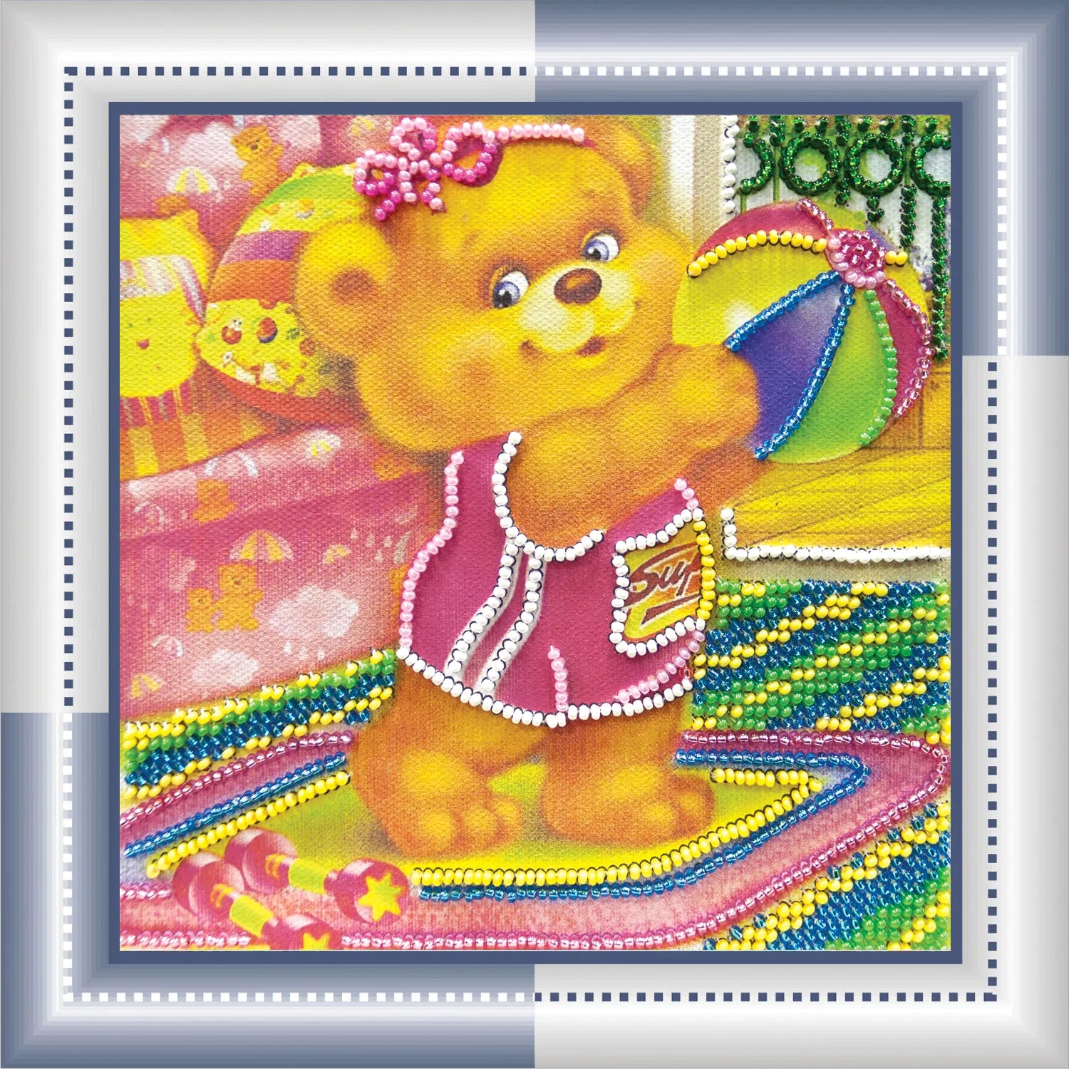 Bead Embroidery Kit Mini Bead embroidery kit Morning exercise