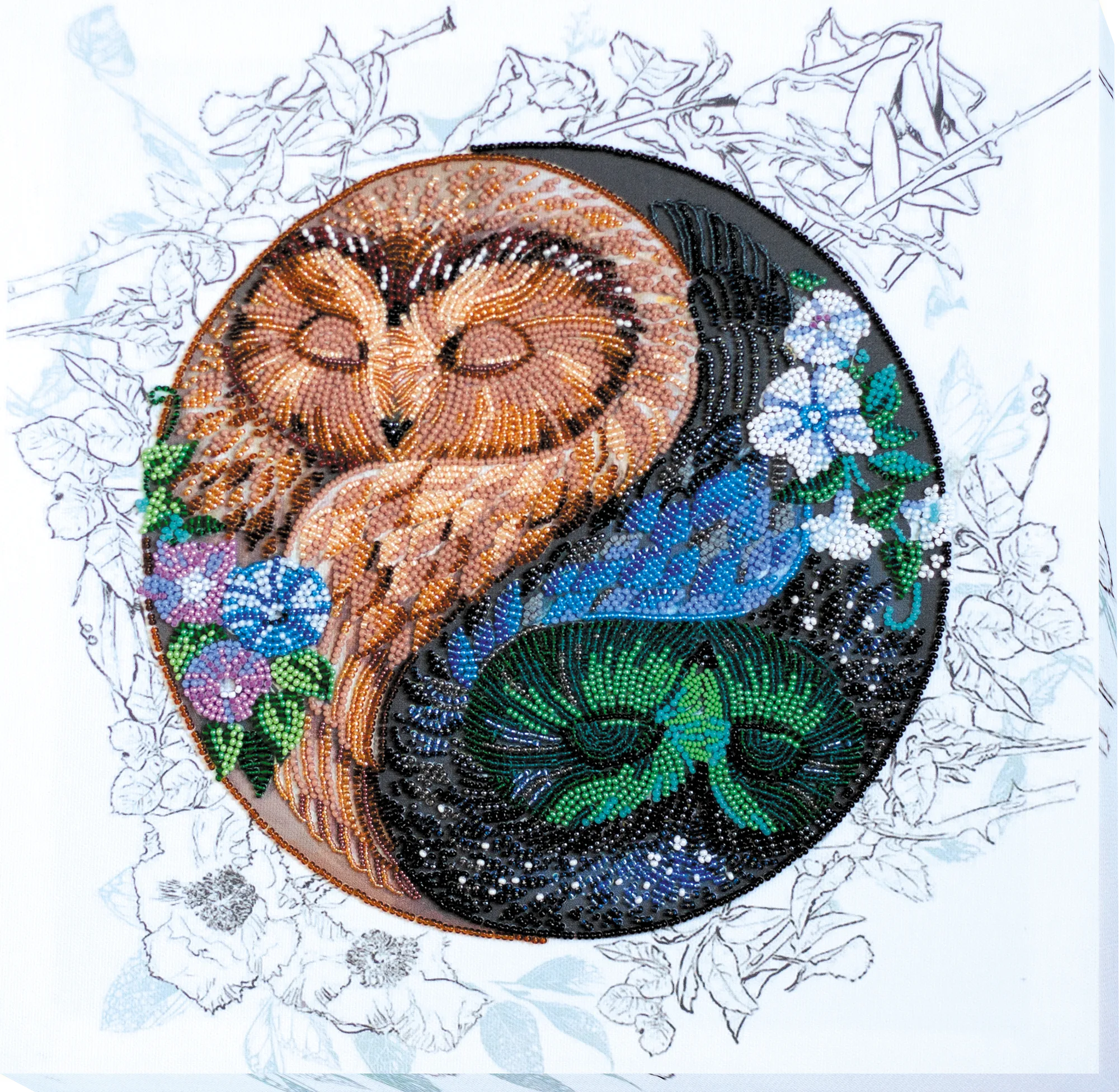 Bead Embroidery Kit Main Bead Embroidery Kit Harmony