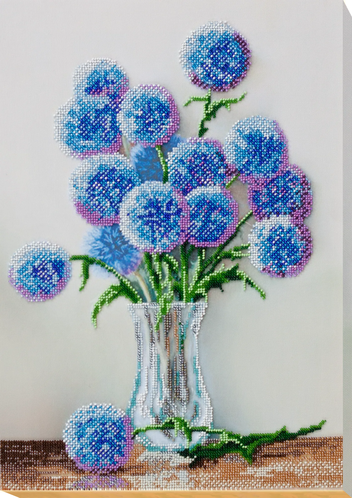 Bead Embroidery Kit Main Bead Embroidery Kit Blue balls