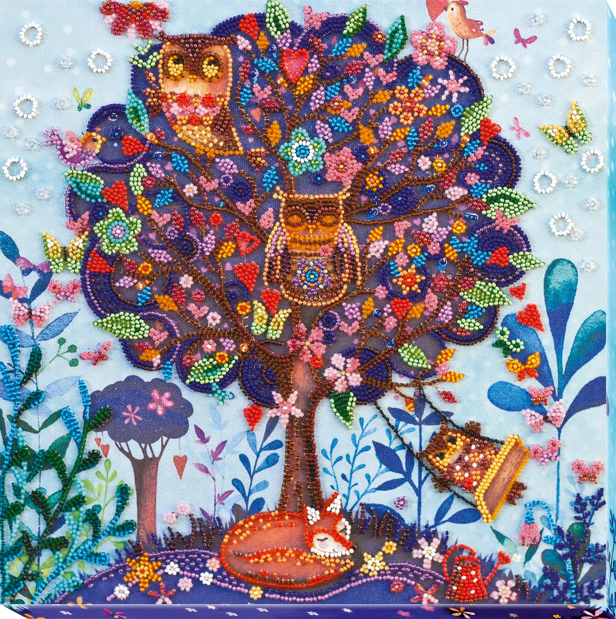 Bead Embroidery Kit Main Bead Embroidery Kit Dream of the fox