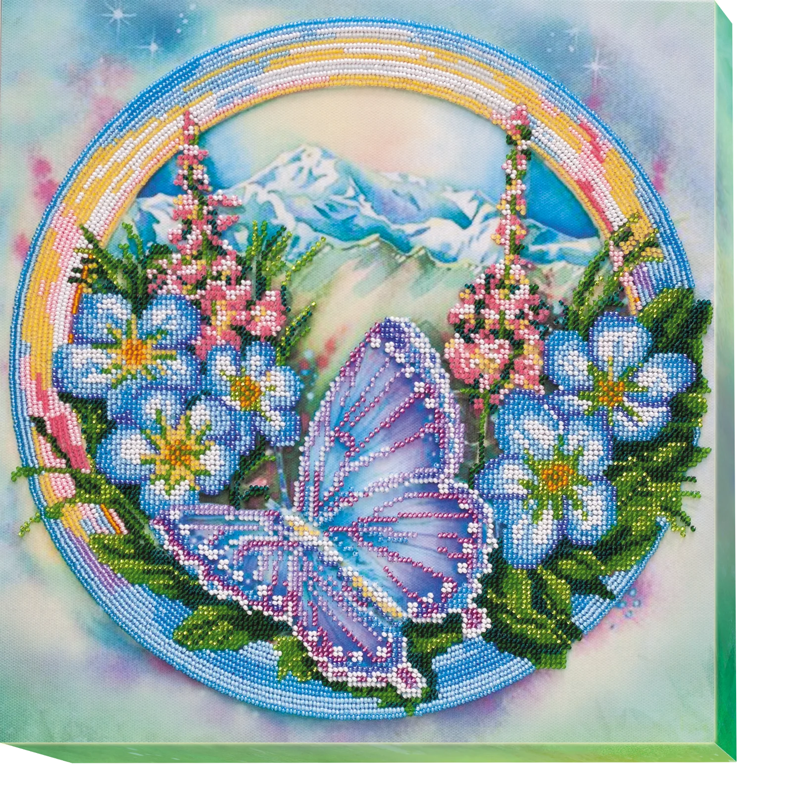 Bead Embroidery Kit Main Bead Embroidery Kit Summer water colors-1