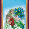 Postcards Bead Embroidery Kit Postcard Bead embroidery kit Happy Angel Day – 2