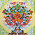 Bead Embroidery Kit Mid-sized bead embroidery kit Fabulous tree