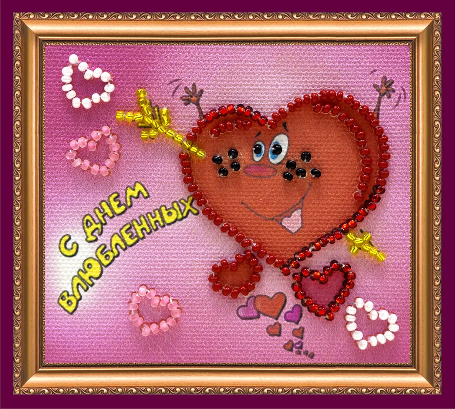 Magnets Bead Embroidery Kit Magnets Bead embroidery kit Happy Valentine's Day – 2