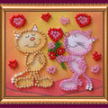 Magnets Bead Embroidery Kit Magnets Bead embroidery kit I love you