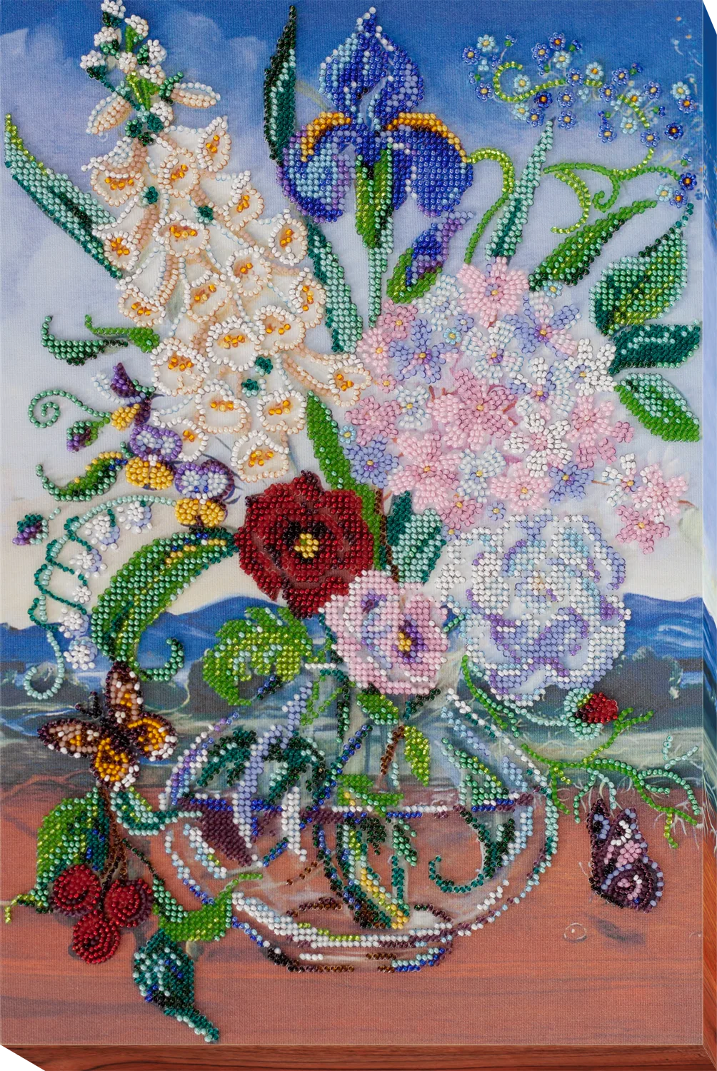 Bead Embroidery Kit Main Bead Embroidery Kit Affectionate date