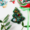 Brooch Embroidery Kit Decoration Christmas tree
