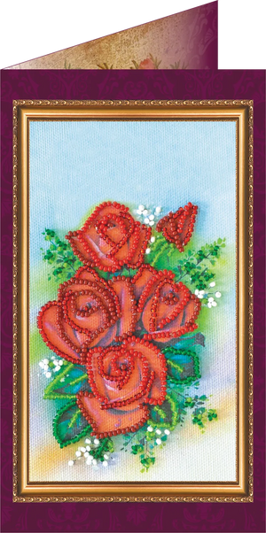 Postcards Bead Embroidery Kit Postcard Bead embroidery kit Congratulations – 12