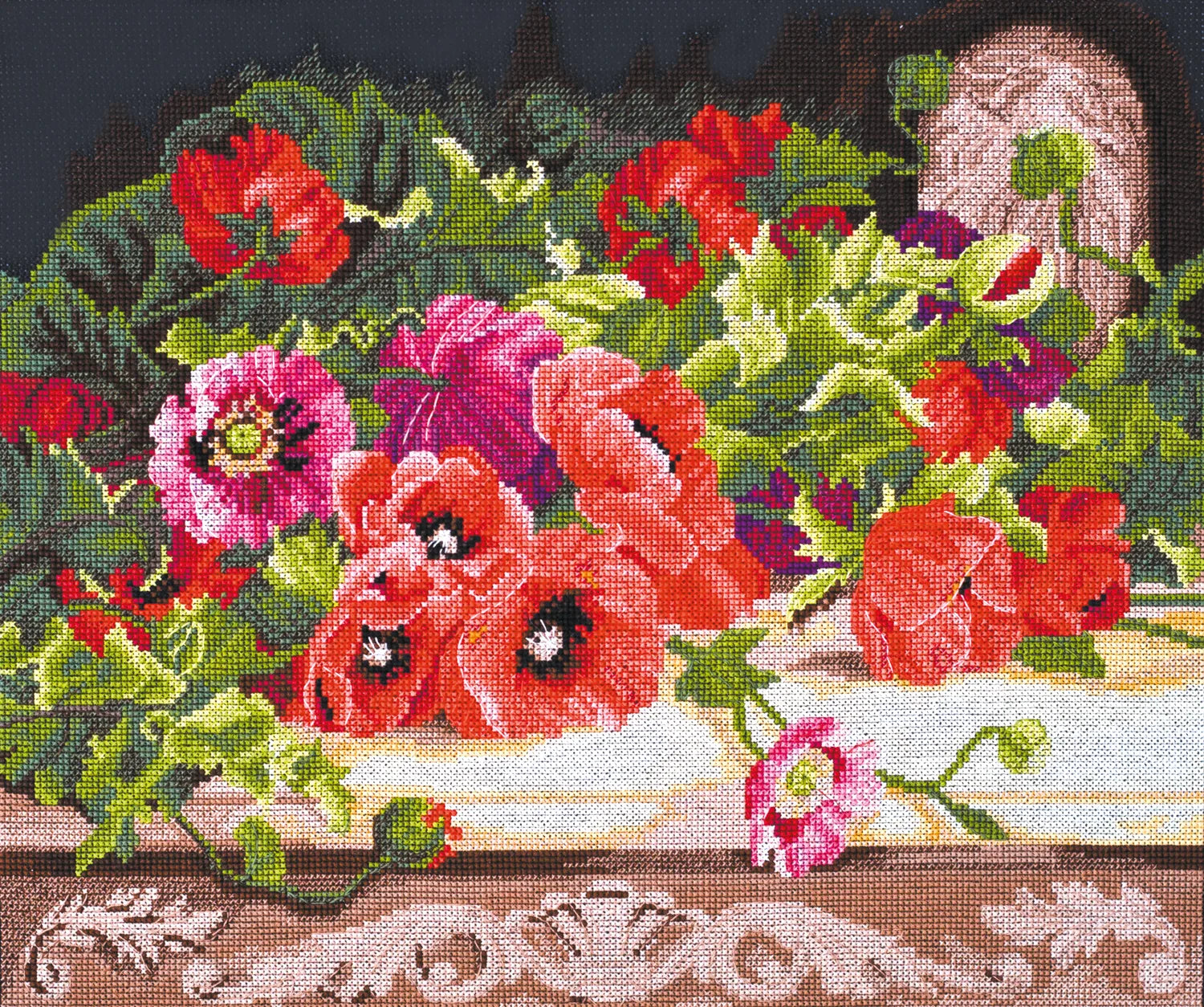 Cross Stitch Kit Cross-stitch kits Poppies