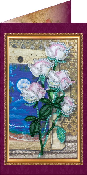 Postcards Bead Embroidery Kit Postcard Bead embroidery kit South night – 2