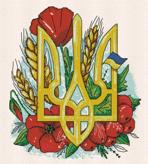 Cross Stitch Kit Cross-stitch kits Colors of Ukraine