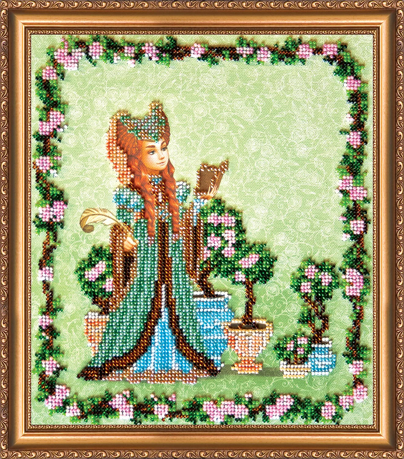 Bead Embroidery Kit Main Bead Embroidery Kit Louisa