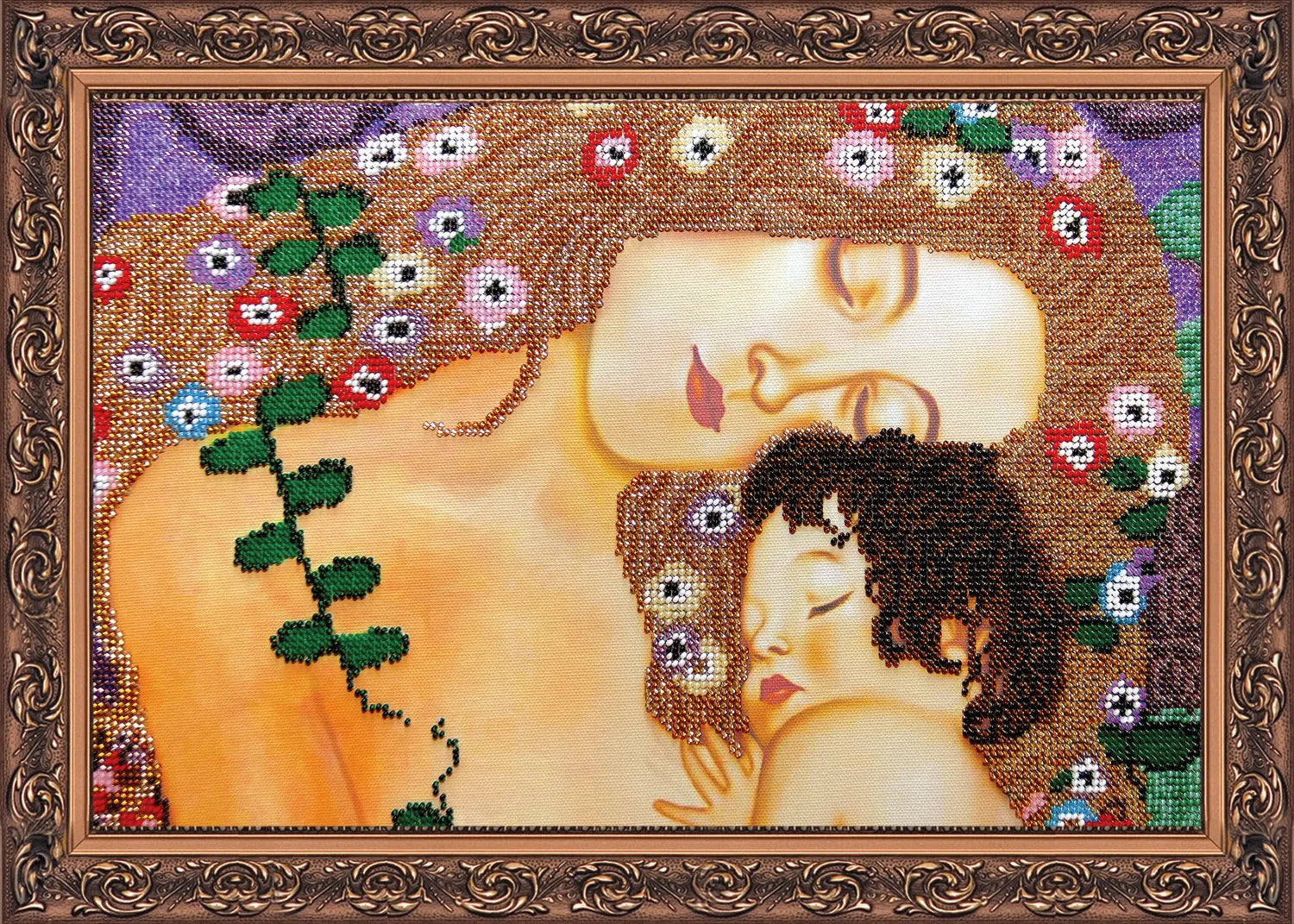 Bead Embroidery Kit Main Bead Embroidery Kit Mother and Child