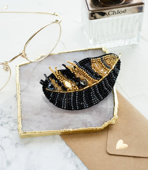 Hair Accessories Embroidery Kit Decoration Beautiful feather