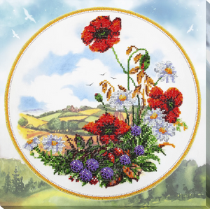 Bead Embroidery Kit Main Bead Embroidery Kit Summer morning