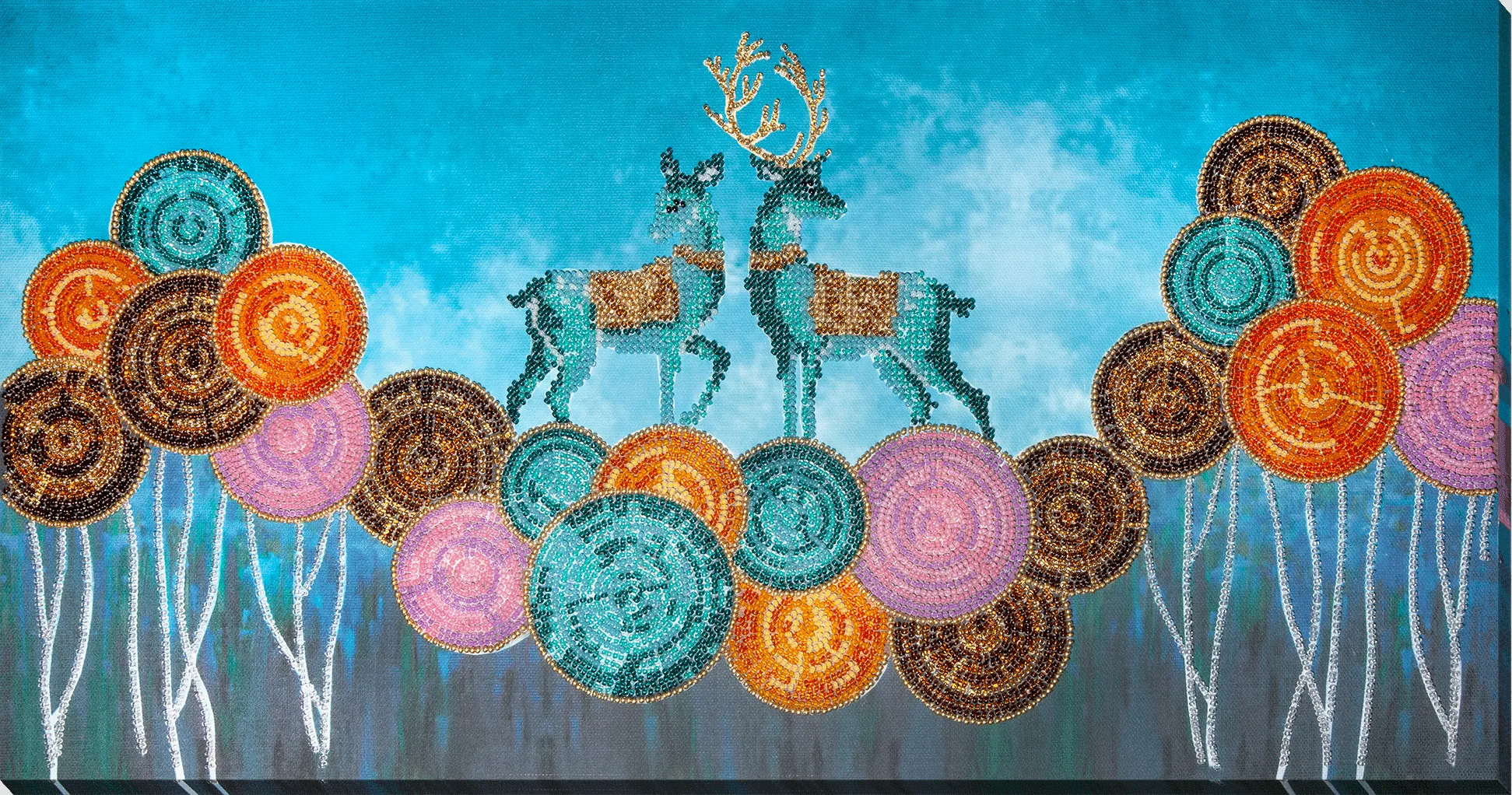 Bead Embroidery Kit Main Bead Embroidery Kit Azure Grace