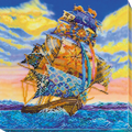 Bead Embroidery Kit Main Bead Embroidery Kit Оn all sails