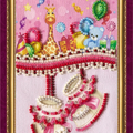 Postcards Bead Embroidery Kit Postcard Bead embroidery kit Daughter's birthday – 1