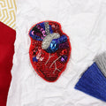Brooch Embroidery Kit Decoration Heartbeat (Decoration)