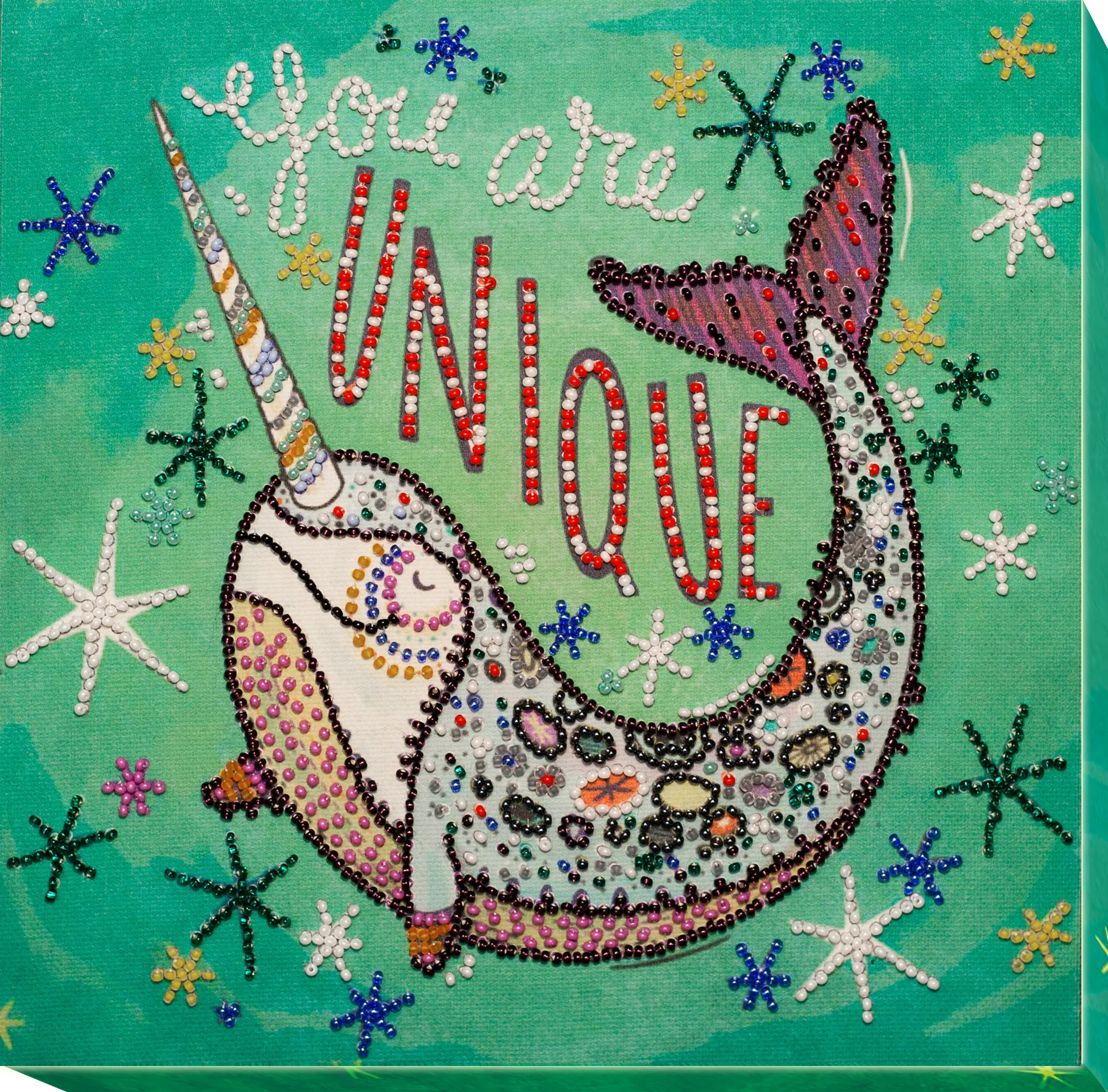 Bead Embroidery Kit Mid-sized bead embroidery kit Unique...