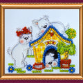 Magnets Bead Embroidery Kit Magnets Bead embroidery kit Naughty children