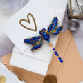 Brooch Embroidery Kit Decoration Dragonfly