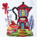 Cross Stitch Kit Cross-stitch kits Coffee house