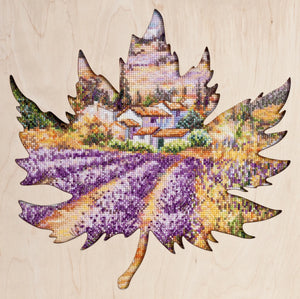 Cross Stitch Kit Cross-stitch kits Lavender fields