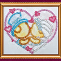 Magnets Bead Embroidery Kit Magnets Bead embroidery kit Just married bears