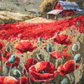 Cross Stitch Kit Cross-stitch kits Poppies at sunset (Landscape)