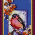 Postcards Bead Embroidery Kit Postcard Bead embroidery kit Happy New Year – 1