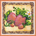 Bead Embroidery Kit Mini Bead embroidery kit Ripe strawberry