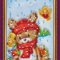 Postcards Bead Embroidery Kit Postcard Bead embroidery kit Happy New Year – 9