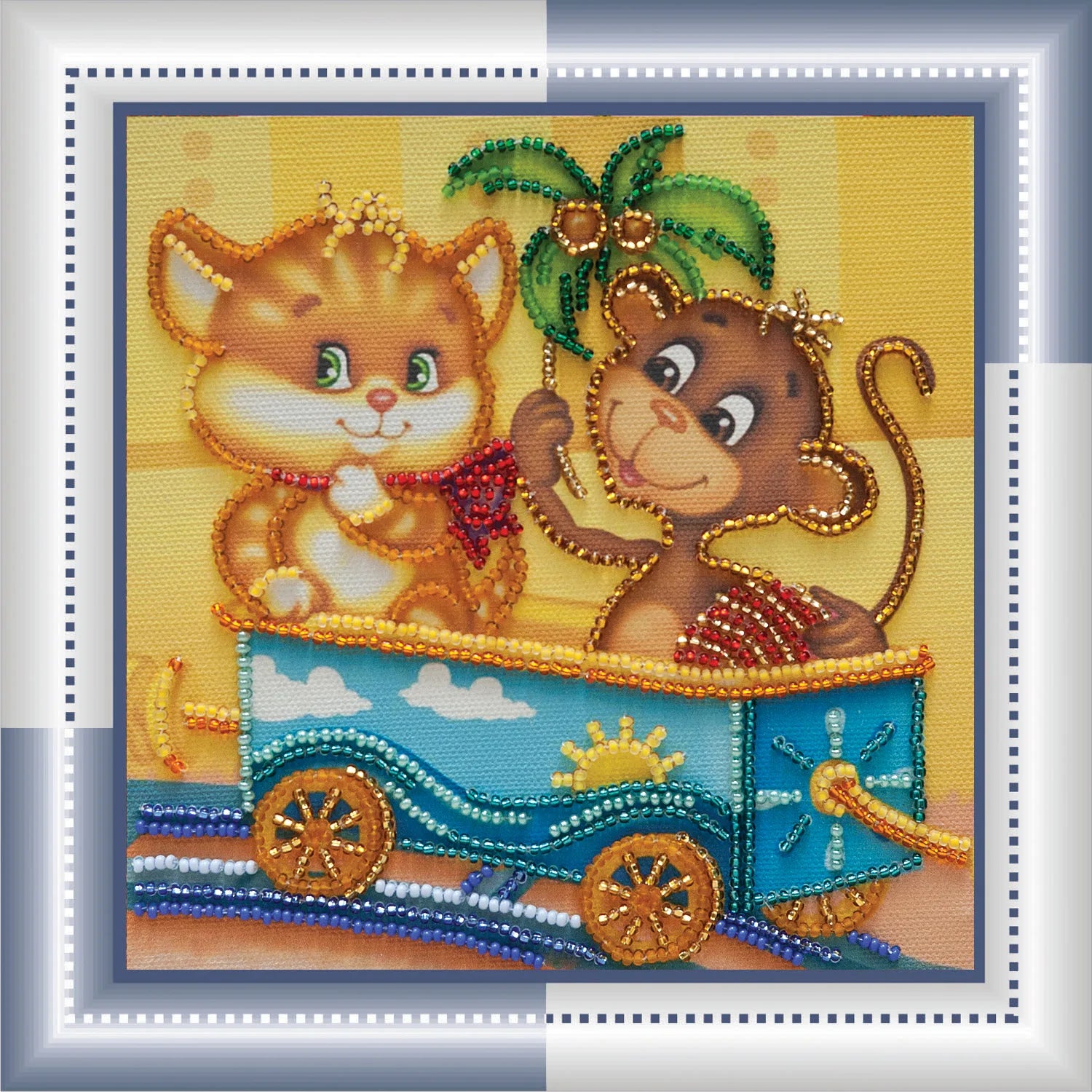 Bead Embroidery Kit Mini Bead embroidery kit Funny company