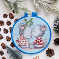 Cross Stitch Kit Cross-stitch kits Fallen in love mice
