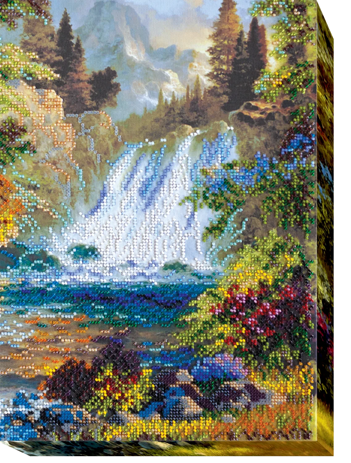 Bead Embroidery Kit Main Bead Embroidery Kit Waterfall