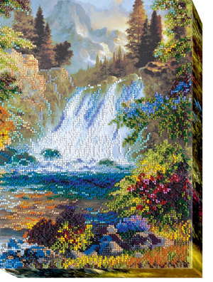 Bead Embroidery Kit Main Bead Embroidery Kit Waterfall