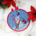 Cross Stitch Kit Cross-stitch kits Snowman cat