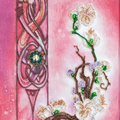 Bead Embroidery Kit Main Bead Embroidery Kit Sakura blossom