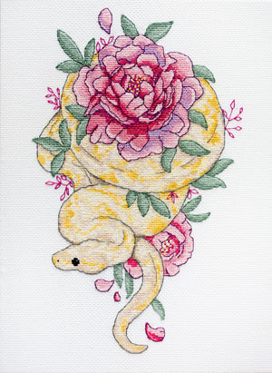 Cross Stitch Kit Cross-stitch kits Natural grace