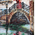Bead Embroidery Kit Micro Beads Embroidery Kit Reflection in the water