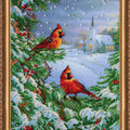 Bead Embroidery Kit Main Bead Embroidery Kit February frost