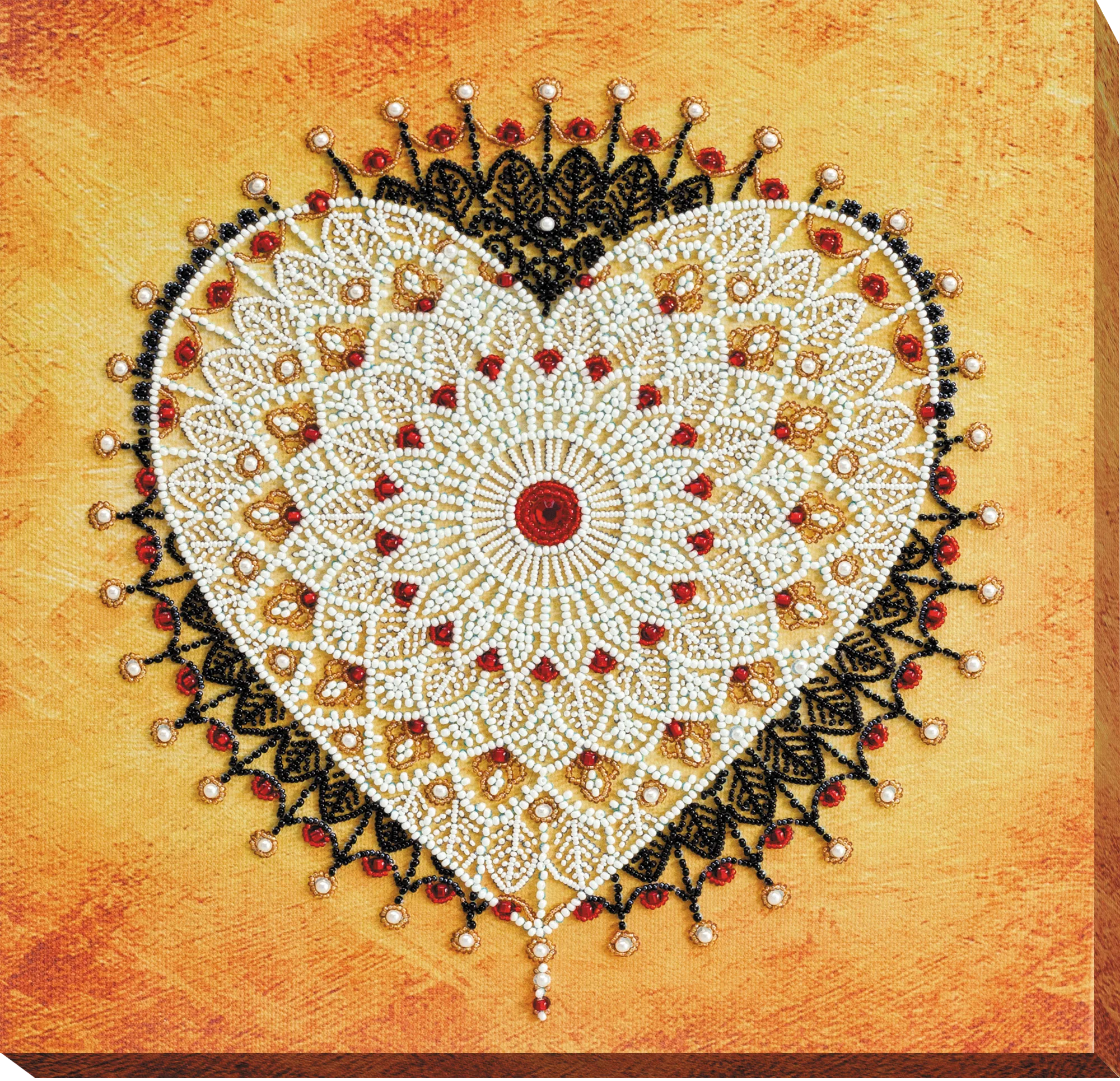 Bead Embroidery Kit Main Bead Embroidery Kit Lace tie