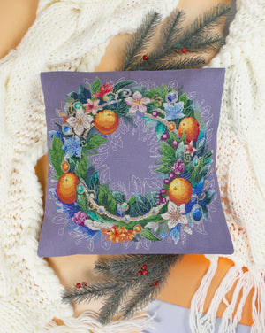 Cross Stitch Kit For Cushion Cross-stitch kits An exquisite holiday