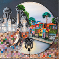 Bead Embroidery Kit Mid-sized bead embroidery kit La Boca