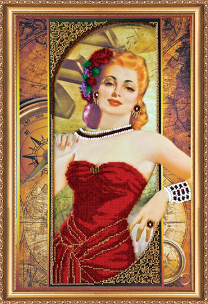 Bead Embroidery Kit Main Bead Embroidery Kit Dolly
