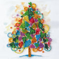 Bead Embroidery Kit Mini Bead embroidery kit The heart of the holiday