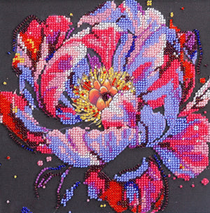 Bead Embroidery Kit Main Bead Embroidery Kit Time to bloom