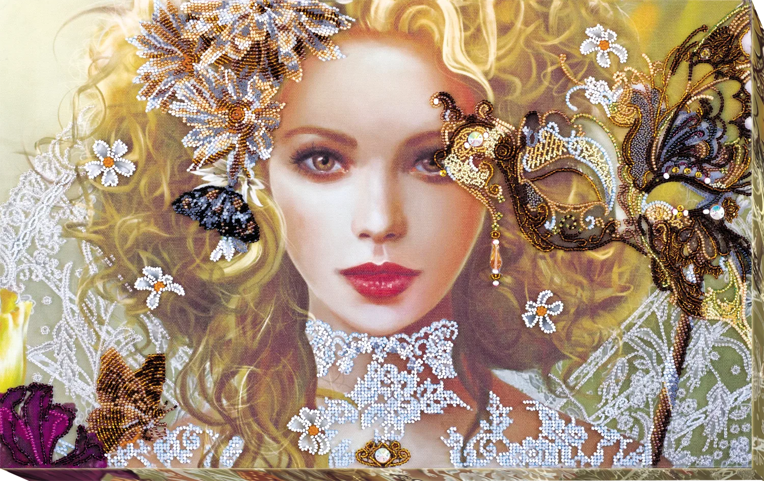 Bead Embroidery Kit Main Bead Embroidery Kit A stranger